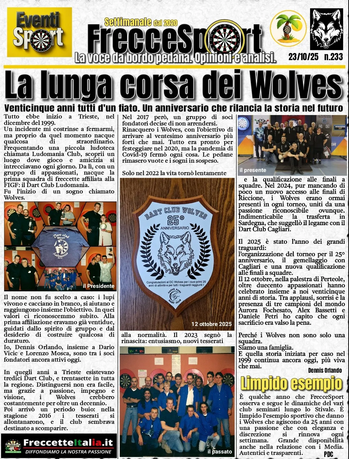 La lunga corsa dei Wolves