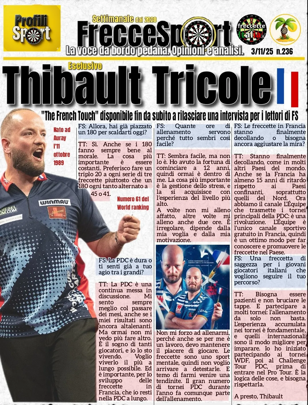 Thibault Tricole – intervista esclusiva